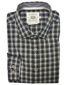 Ink Multi Check Casual Shirt
