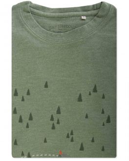 Men's Green Not Lost Print T-Shirt Front