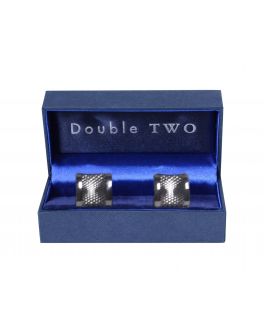 Square Patterned Cuff Links