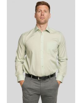 Pale Sage Long Sleeve Non-Iron Shirt