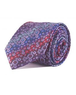 Double TWO Multi Patterned Floral Tie