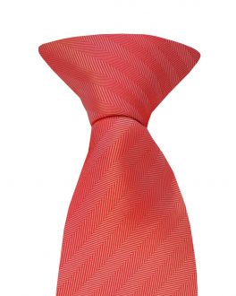 Red Clip On Tie