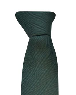 Dark Green Clip On Tie