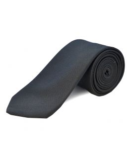 Black Extra Long Silk Tie