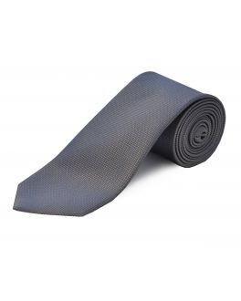 Grey Silk Tie