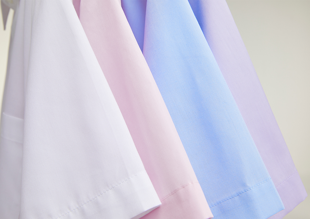 Short Sleeve Formal Shirts in White, Pink, Blue and Lilac