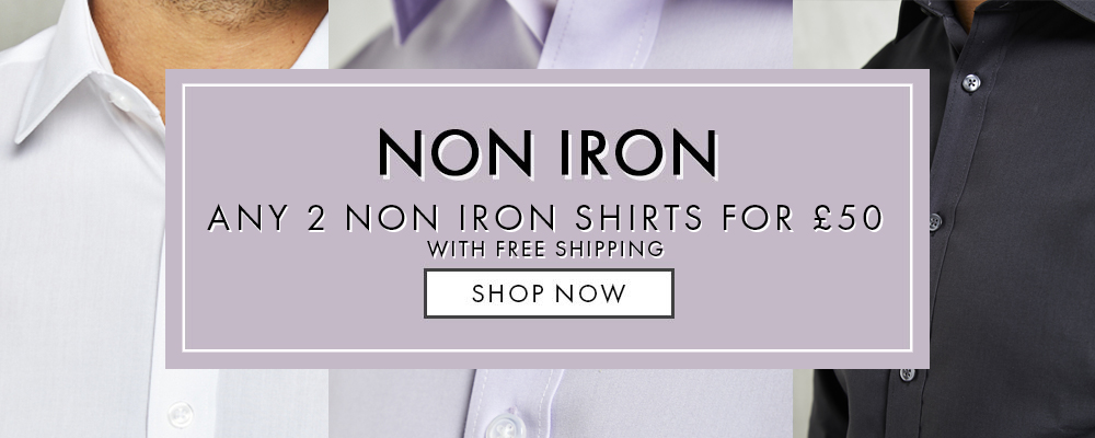2 Non Iron Shirts For £50 Offer