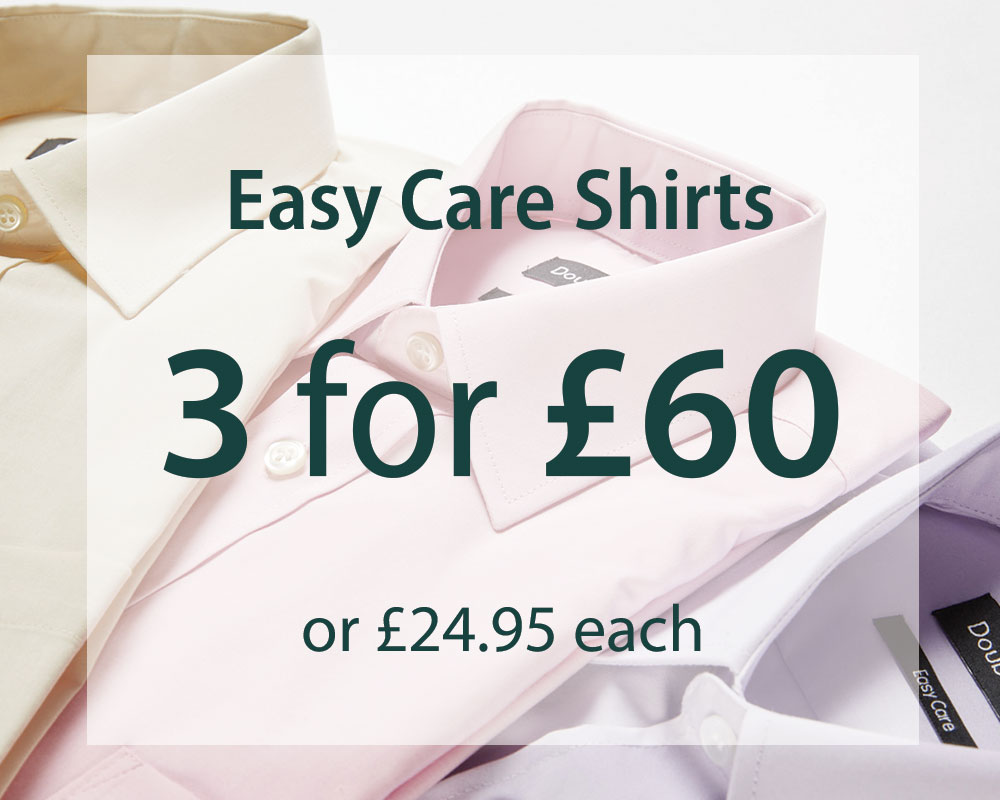 Double Two Easy Care Shirts